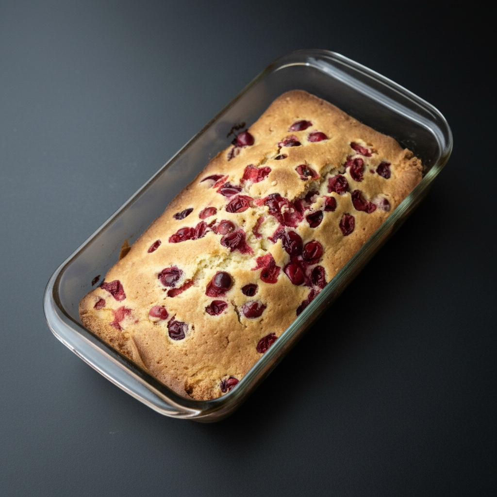 Orange Cranberry Loaf - Clean Background